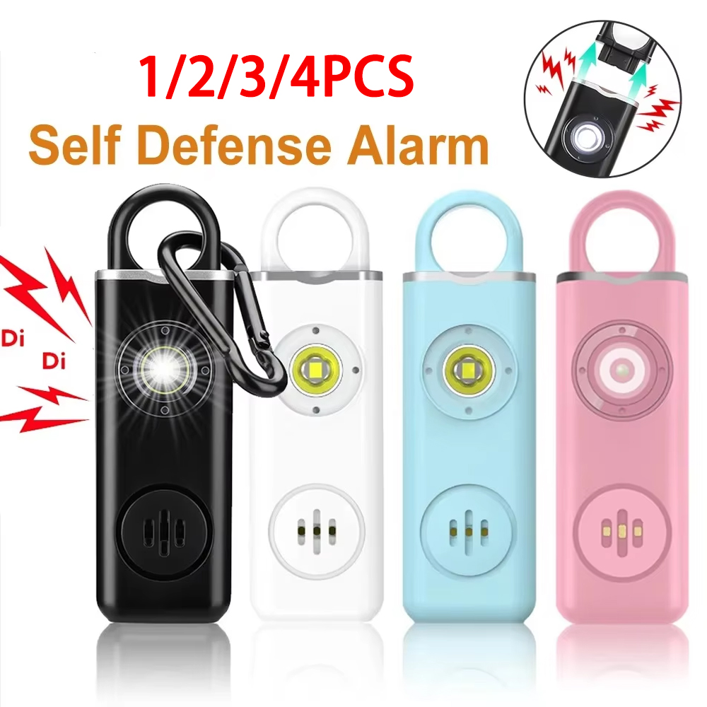 Personal Alarm Keychain - 130 dB Selbstverteidigungsalarm mit lauter Schrei,